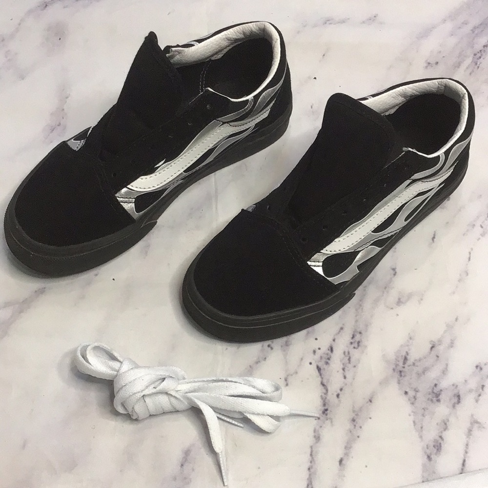 KIDS Vans FLAMES